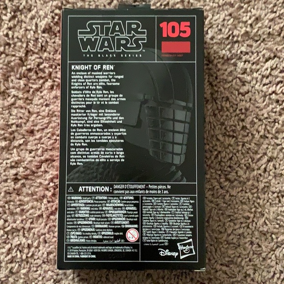 NIB Star Wars - The Black Series - Knight of Ren - Picture 4 of 7